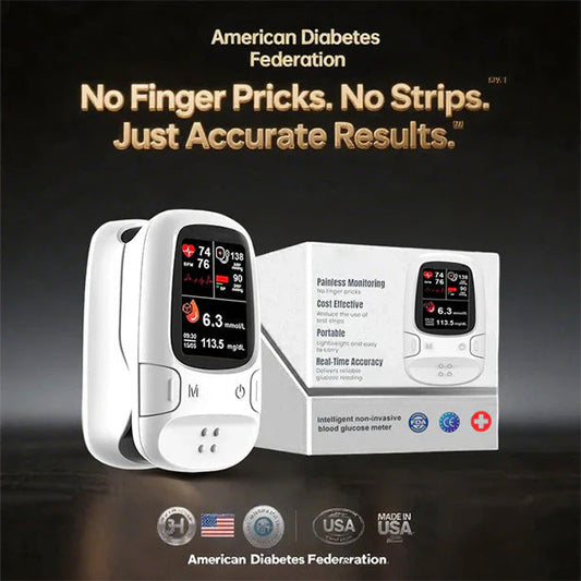 New type of non-invasive smart blood glucose meter🔥Made in the USA🔥
