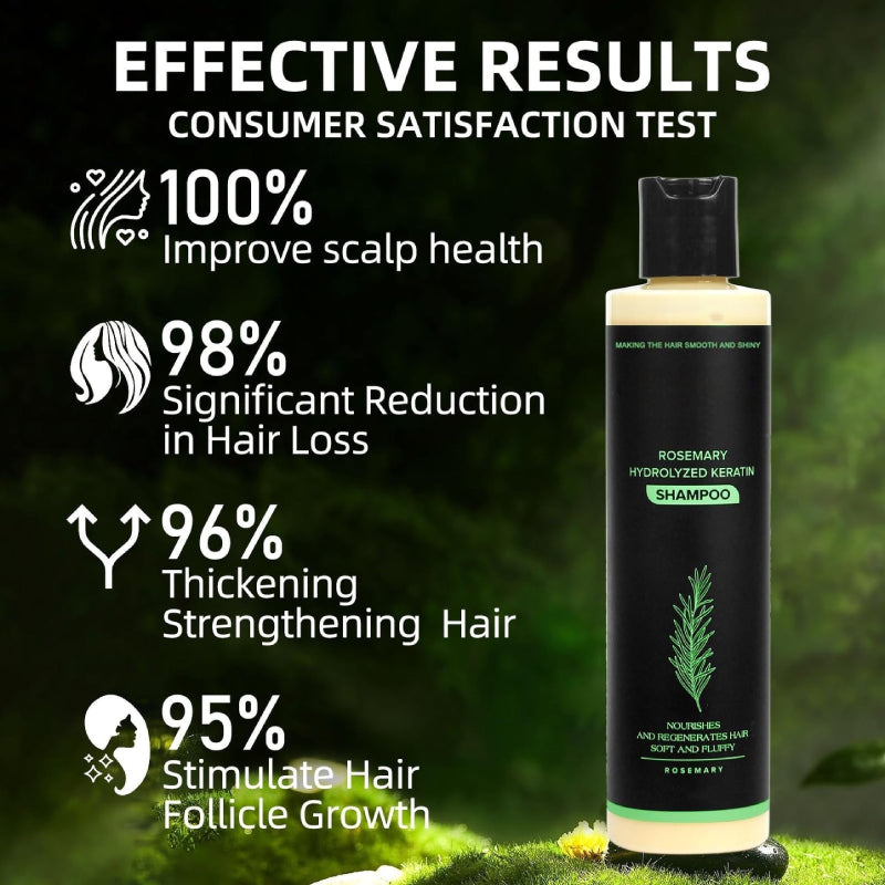 🔖Buy 2 Get 1 Free🧴Tgideas Organic Rosemary Hair Growth Shampoo & Hair Conditioner