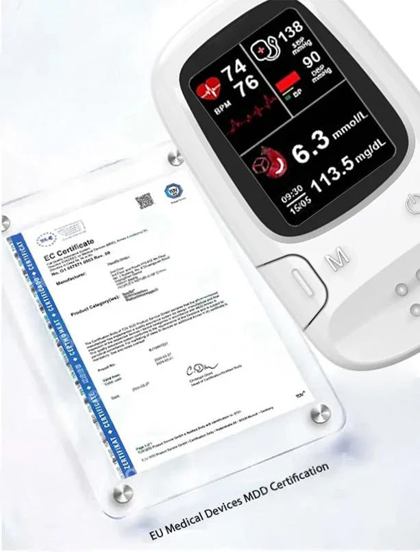 New type of non-invasive smart blood glucose meter🔥Made in the USA🔥